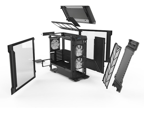 Imagen 4 de 10 de Gabinete Phanteks Enthoo Evolv X Vidrio Leds Rgb Digitales