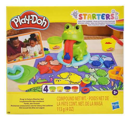 Play Doh Creaciones Con La Rana Y Los Colores 113g Hasbro