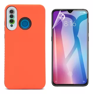 Funda + Mica Para Huawei P30 Lite Case Grueso Uso Rudo