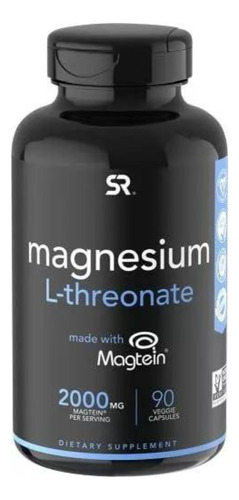 Treonato De Magnesio Magnesium L-threonate 2000mg Memoria