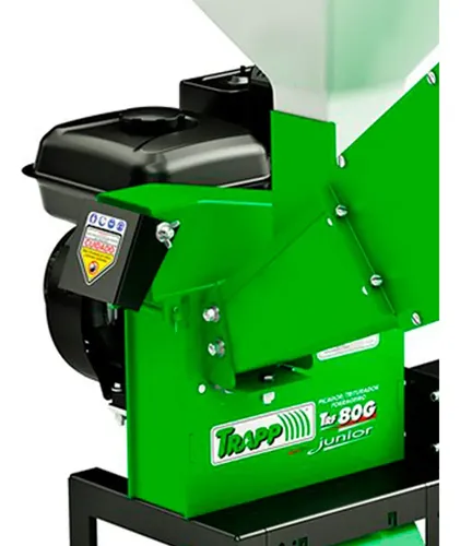 Triturador Forrageiro Trf80g Nr12 Motor A Gasolina 7hp Trapp