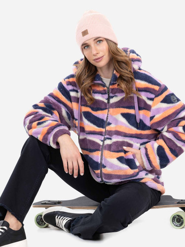 Poleron Chiporro Basin Ll Multicolor Mujer Rip Curl