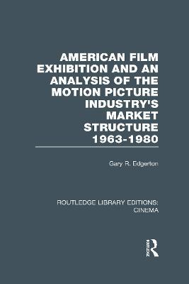 Libro American Film Exhibition And An Analysis Of The Mot...