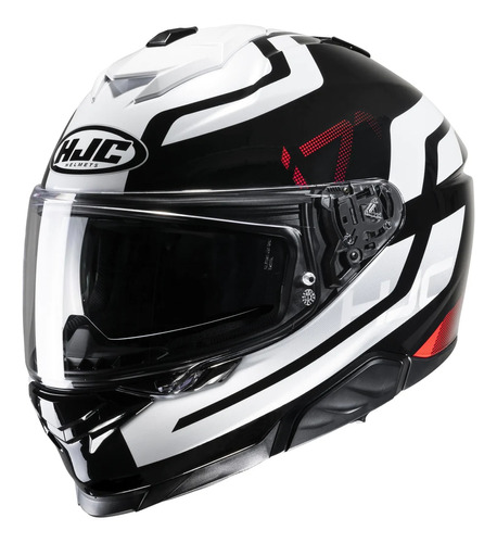 Casco Moto Integral Hjc I71 Enta Mc1 Ece R22.06 Negro/blanco M