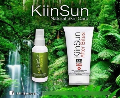 Imagen 2 de 9 de Repelente Liquido Y After Bites Kiin Sun 70 Ml