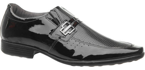 Zapatos Pegada Hombre Cuero Charol 122822-04 Luminares