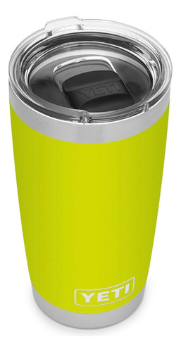 Yeti Tumbler Vaso 591 Ml 20 Oz Amarillo Liso
