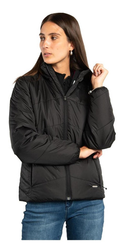 Parka Mujer W Fdtn Ins Jacket Negro Cat