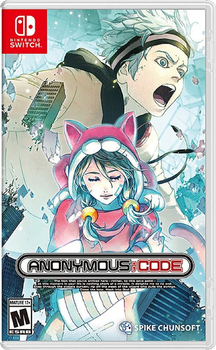 Juego de Switch físico Anonymous Code Steelbook Launch Edition