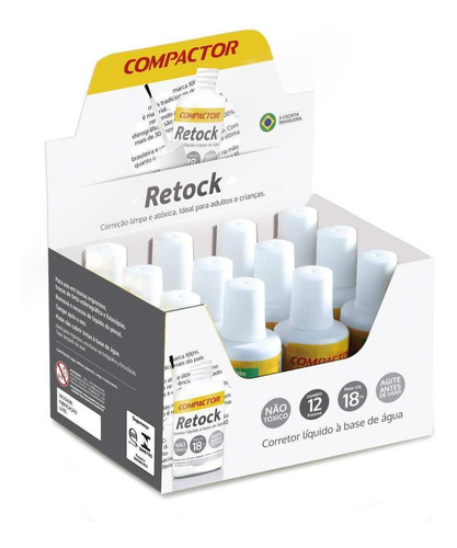 Corretivo Retock 18ml Caixa Com 12