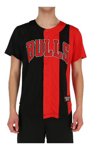 Camiseta Nba Chicago Bulls Hombre Red/black
