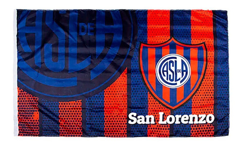 Bandera San Lorenzo Diseño Con Licencia Oficial