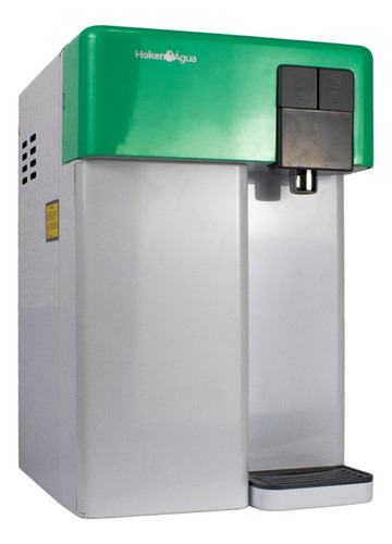 Purificador De Agua Alcalina Ionizada Cpd Hoken Refrigerado Cor Branco E Verde 110v