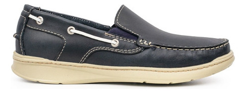 Nautico Hombre Cuero Briganti Mocasín Casual - Hcna01307