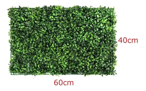 10 Pzs Follaje Artificial 40x60 Cms, Jardin Vertical, Follaje Para Muros