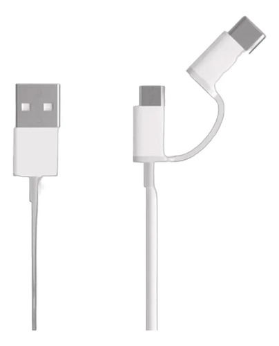 Cable 2-in-1 Usb Micro Usb To Type C 1m Xiaomi Samsung Febo