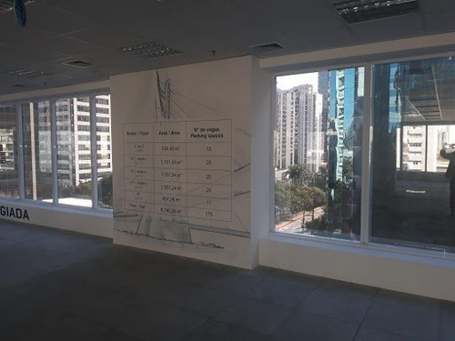 Imagem 9 de 15 de Andar Corporativo Para Alugar, 871 M² Por R$ 65.392,50/mês - Brooklin Novo - São Paulo/sp - Ac0011