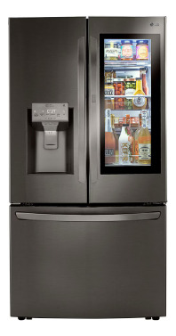 Refrigerador Lg Inverter Lm89sxd: 30 Pies, Fch Inox Ofrece Plata Obscuro (Usado)