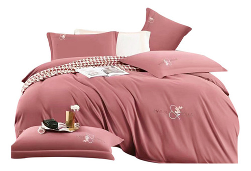 Duvet Tacto Suave Unicolor Lila Queen