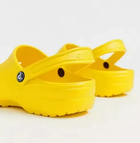 C R O C S Band 2.5 Sandalia Zueco Amarillo Dama Originales