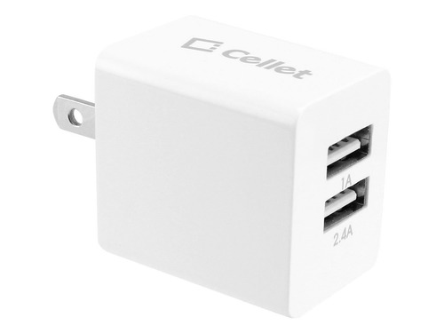 Cargador De Pared Dual Usb Port Home And Travel Wall Charge