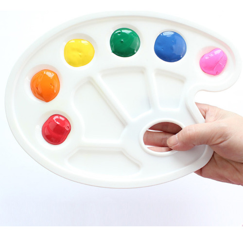 Juego De 9 Vasos De Pintura Antiderrames Con Pinceles Y Pint