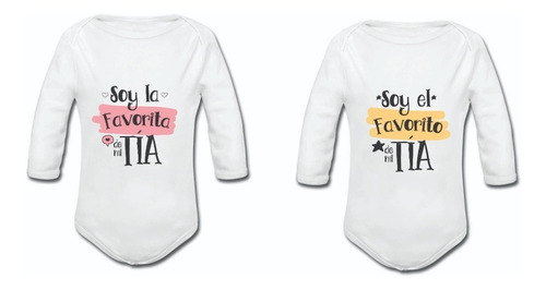 Body Personalizado Favorito- Favorita Tia