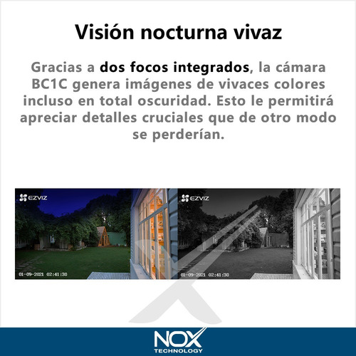 Imagen 5 de 10 de Camara De Seguidad X2 Camara Wifi Ezviz Exterior Panel Solar