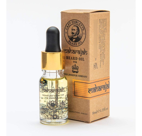 Aceite De Barba De Maharajah Del Capitan Fawcett  0.3 Fl Oz