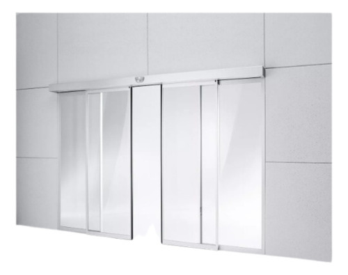 Puerta Automática Seg Slider Bldc 3,30m 2 Hojas Kontroll Ct