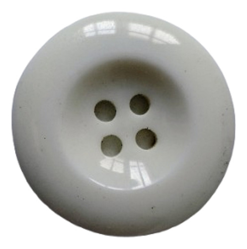Botón Sacón T40 25,4mm Pack 100 Unidades Blanco
