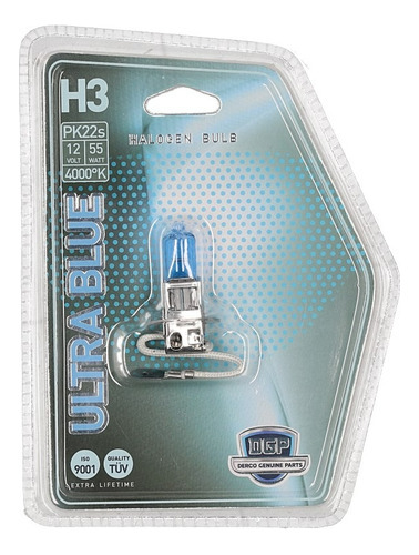 Ampolleta Ultra Blue H3 De 12v Y 55w Dgp