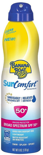 Protector Solar En Spray Banana Boat Sun Comfort Spf 50+ 6