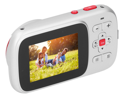 Câmera Selfie Prateada Digital 72mp 2.5k Com Tela Dupla 16x