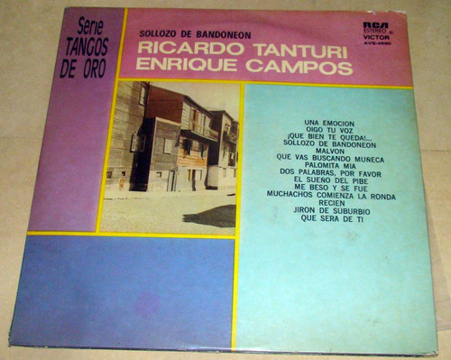 Ricardo Tanturi Enrique Campos Sollozo De Bandoneon / Kktus