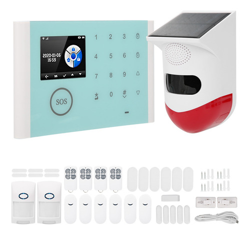 Kit De Sensor De Puerta Y Ventana Wifi, Sistema De Alarma De