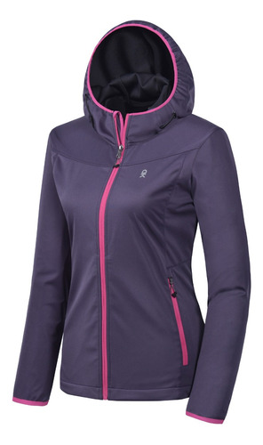 Chaqueta Softshell Lda, Ligera Y Resistente Al Viento, Con C