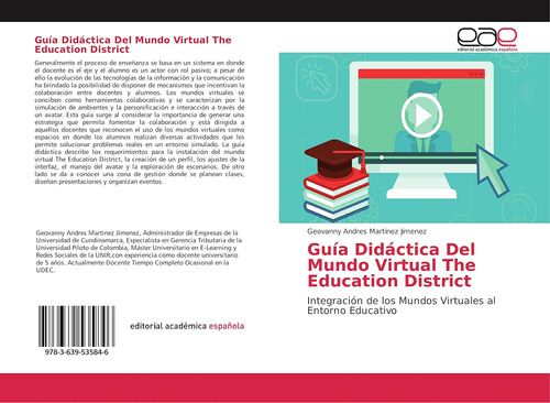 Libro: Guía Didáctica Del Mundo Virtual La Distri De La Educ