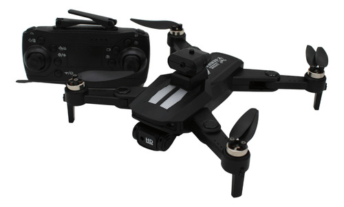 Drone Mini Y109g 2 Cámaras Hd Conectividad Wifi 2.4ghz 120m Color Negro