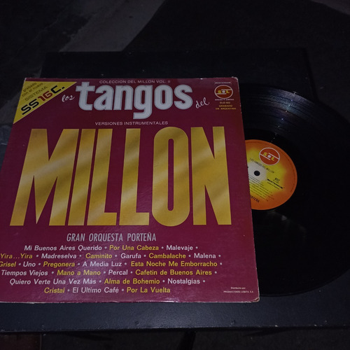 Colección Del Millón Volumen 2 L Los Tangos  1979 Discos Sol