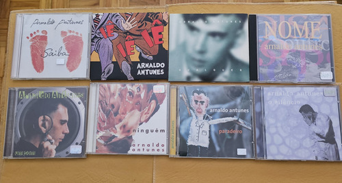 Lote 8 Cds - Arnaldo Antunez (ex-titas) Y Otros (usados) 