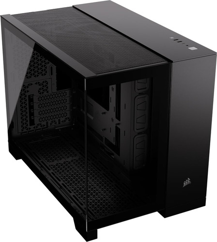 Funda Para Pc Corsair 2500x Small-tower Matx De Doble Cámara