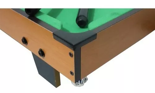 Bilhar Mini Mesa De Sinuca Profissional 69 Cm Com Tacos Bola