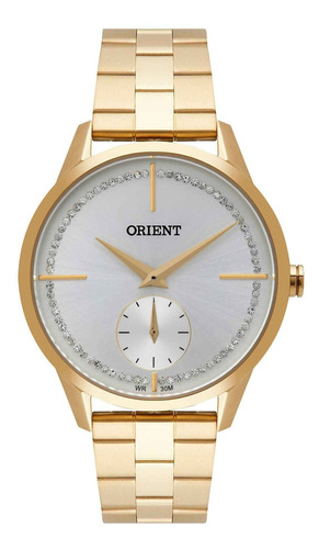 Relógio Orient Feminino Fgss0103 S1kx Dourado