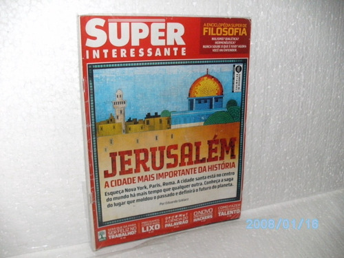 Revista Super Interessante Edição 249 Ano 2008 Jerusalém