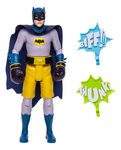 Set Figura Batman Vs Acertijo Retro Boxeadores Mcfarlane