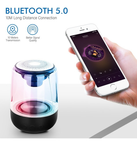 Bocina Altavoz Con Bluetooth 5.0 Portátil