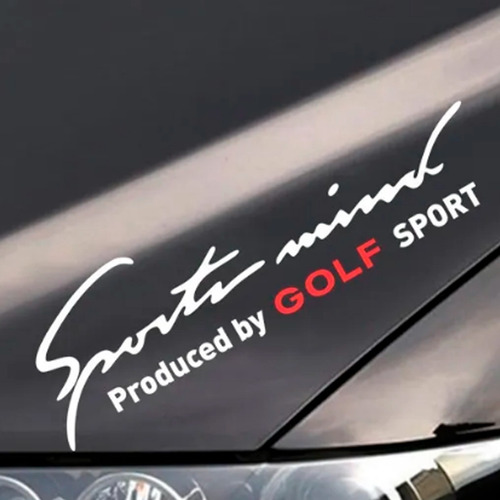 Calco Sport Mind Volkswagen Golf Adhesivos