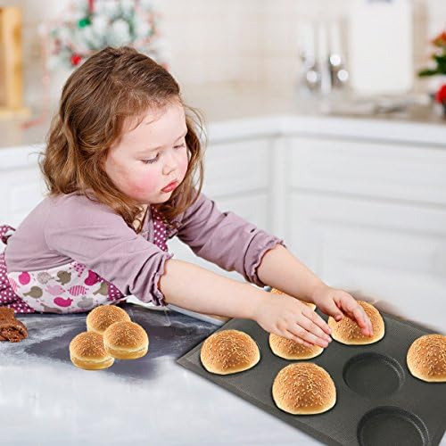Moldes De Pan De Hamburguesa De Silicona Bluedrop, Moldes De