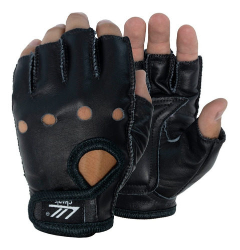 Guantes Para Pesas En Cuero Cte